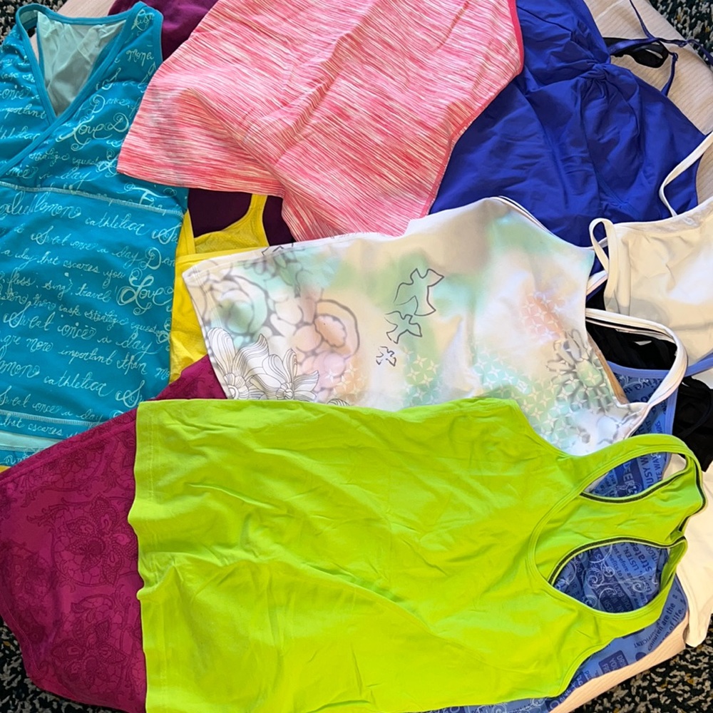 SPECIAL SALE!! lululemon bundle of ANY 4 (FOUR) tanks for $60!
